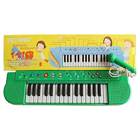 MAINAN PIANO TECHNO 26LAGU KARAOKE ELECTRONIC KEYBOARD ORGAN NO.T-2768