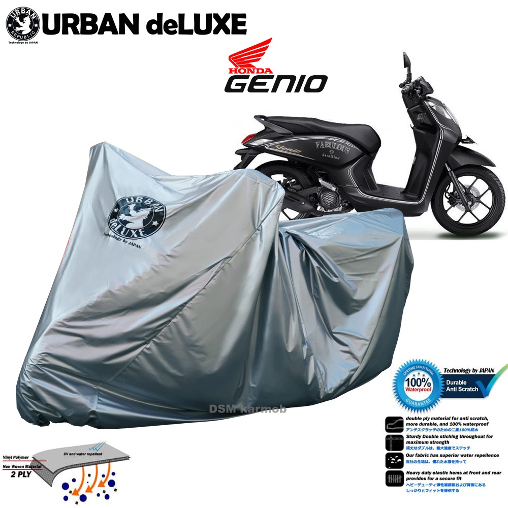 Urban Deluxe / Cover Motor Yamaha Genio / Cover Motor Urban 2 Lapis Waterproof / DSM