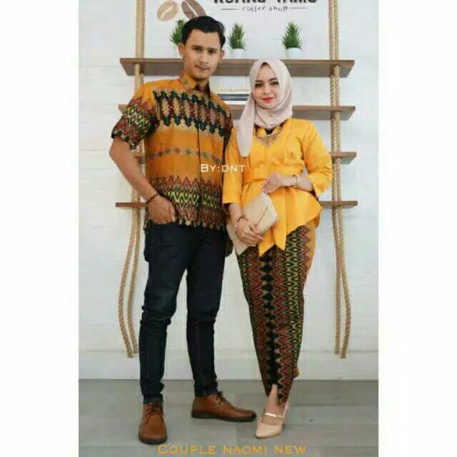 Baju couple kebaya kutu baru
