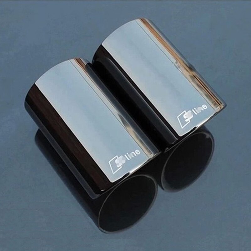 1 Set Pipa Knalpot Bahan Stainless Steel Untuk Audi Q3 Tsi 11-14