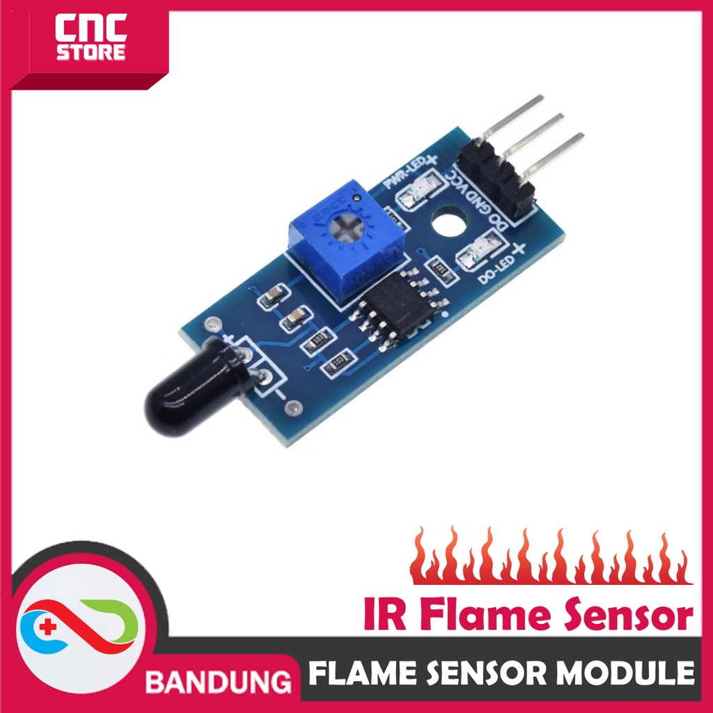 FLAME API INFRARED SENSOR MODULE FOR ARDUINO UNO NANO MEGA