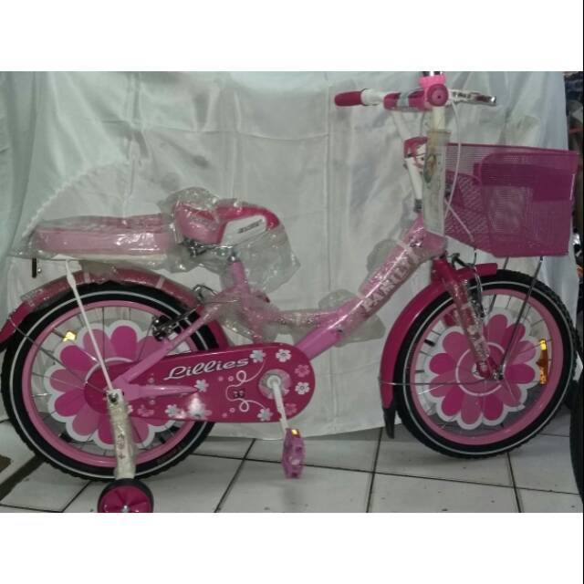 Sepeda Anak Mini Family Lilies 18inch