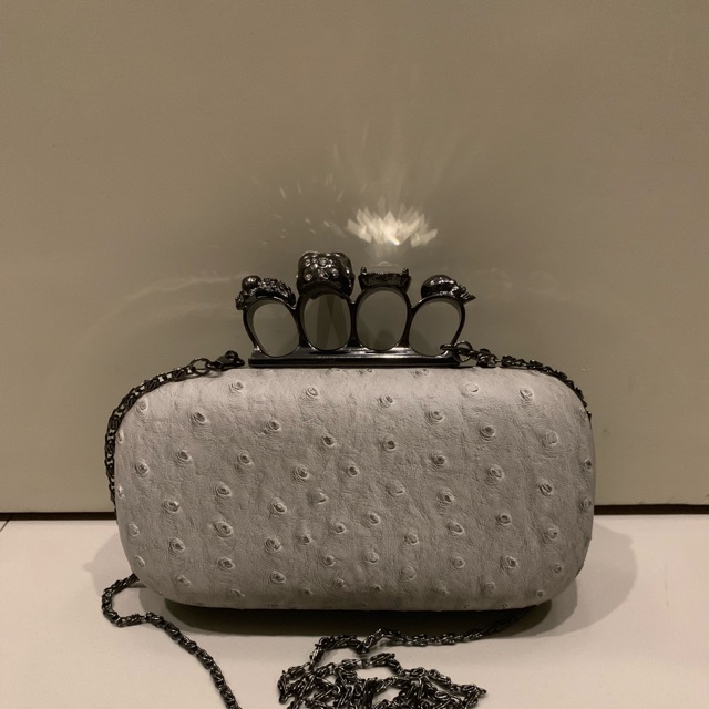 Tas pesta Alexander Mcqueen mirror quality