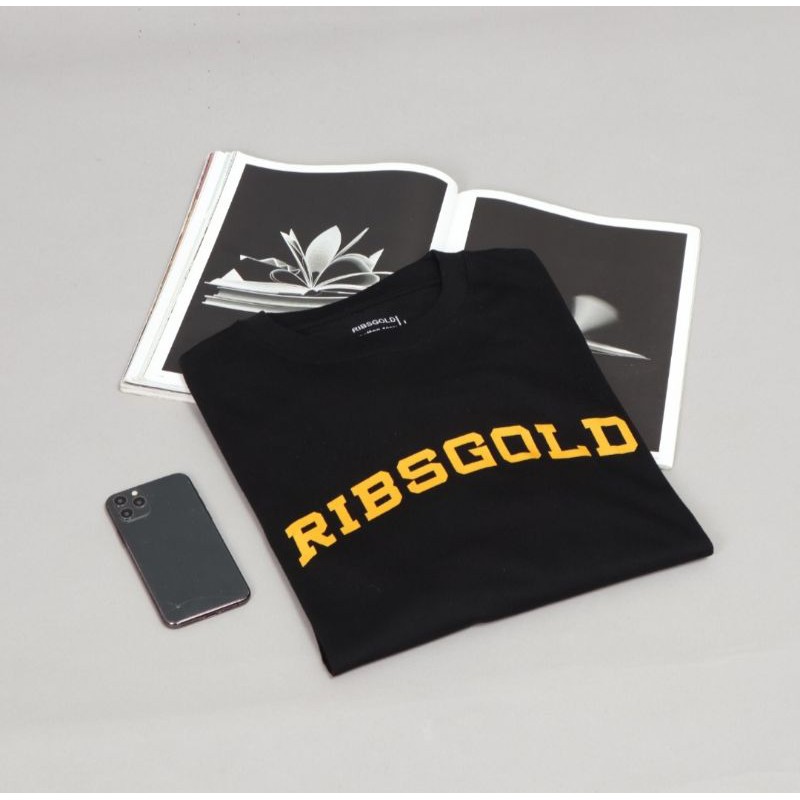 RIBSGOLD T-shirt CTR / Kaos Ribsgold / Kaos Pria / Kaos Wanita