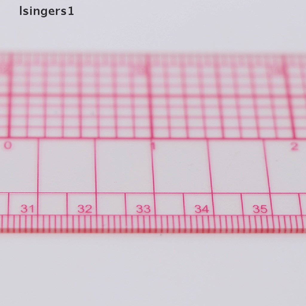 (lsingers1) Penggaris Lurus Metrik Dua Sisi Panjang 60cm Untuk Tukang Jahit