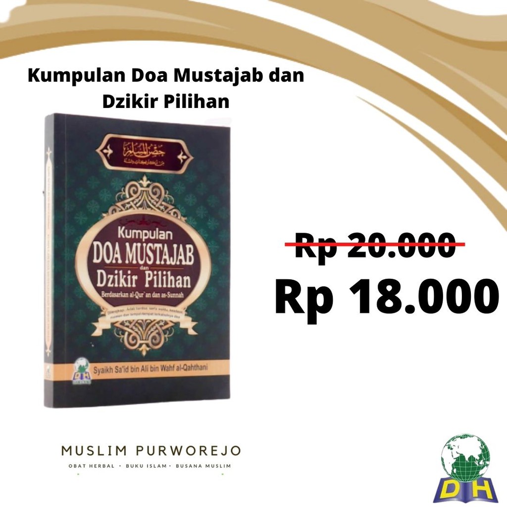 Jual Buku Saku Kumpulan Doa Mustajab Dzikir Pilihan Darul Haq Shopee Indonesia