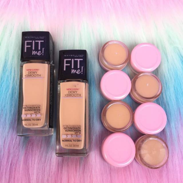(FULL SIZE) Maybelline
Fit Me Foundation Original 100%