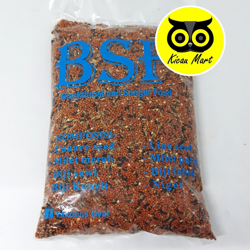 PAKAN MAKAN HARIAN BURUNG BLACK THROAT SANGER FINCH KENARI MOZAMBIK BIJI MILLET MILET BSF OBTCCES3