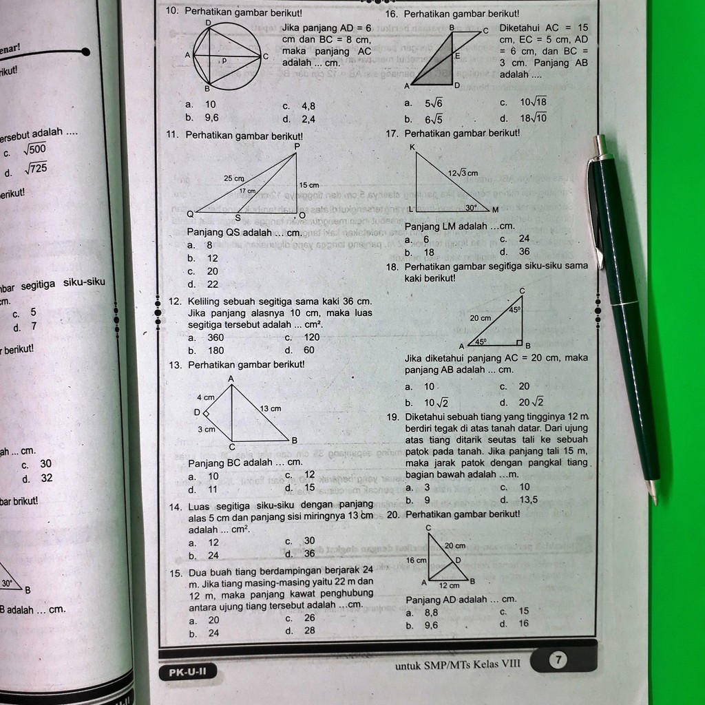 Buku Paket Matematika Kelas 8 Semester 2 Halaman 65 Ilmusosial Id