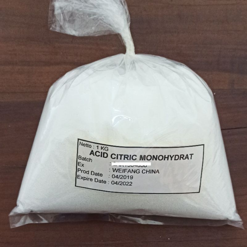 

acid citric monohydrat/asam sitrat 1 kg