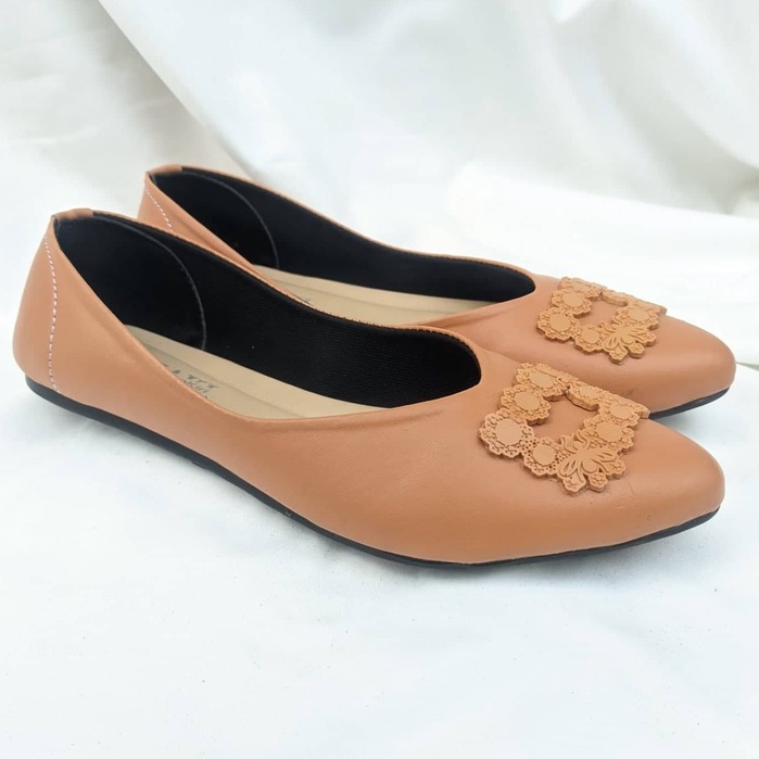 FLATSHOES - SEPATU WANITA FLAT KERJA SANTAI KULIAH FLAT SHOES -283