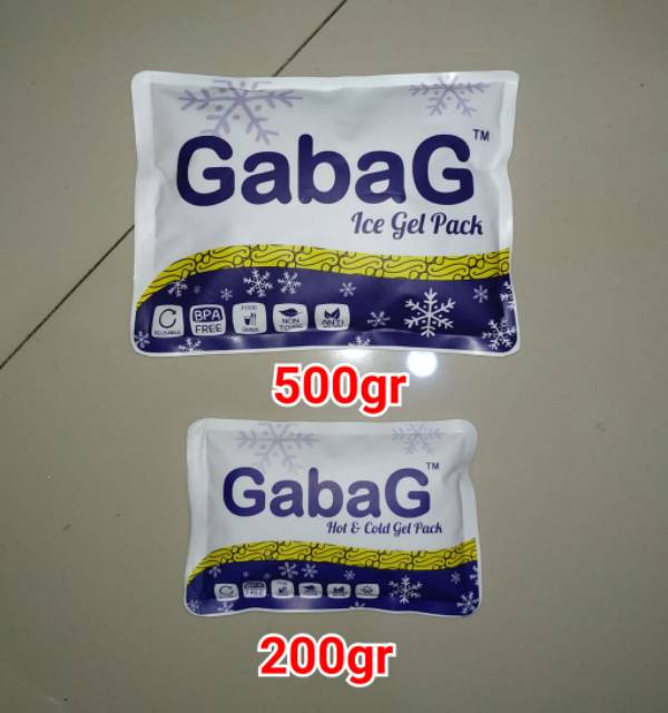 BKA GabaG ICE GEL PACK , Pendingin Asi , Dry ice GabaG