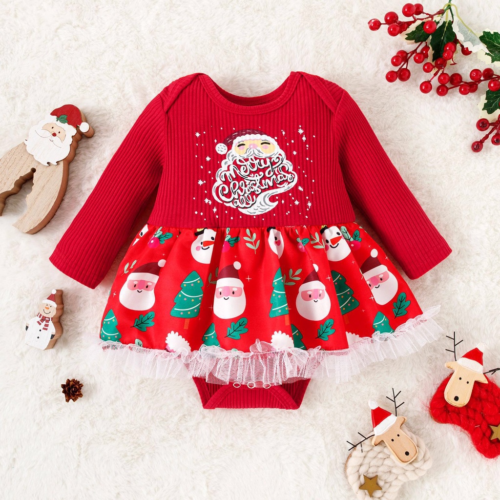 (LOLI-JKT) BD-107 SET BABY CRISMAST NATAL 2 WARNA 70-100