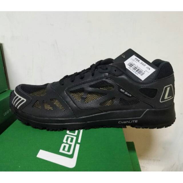 Sepatu league cowo volans nocturnal running shoes hitam original asli ori promo murah diskon