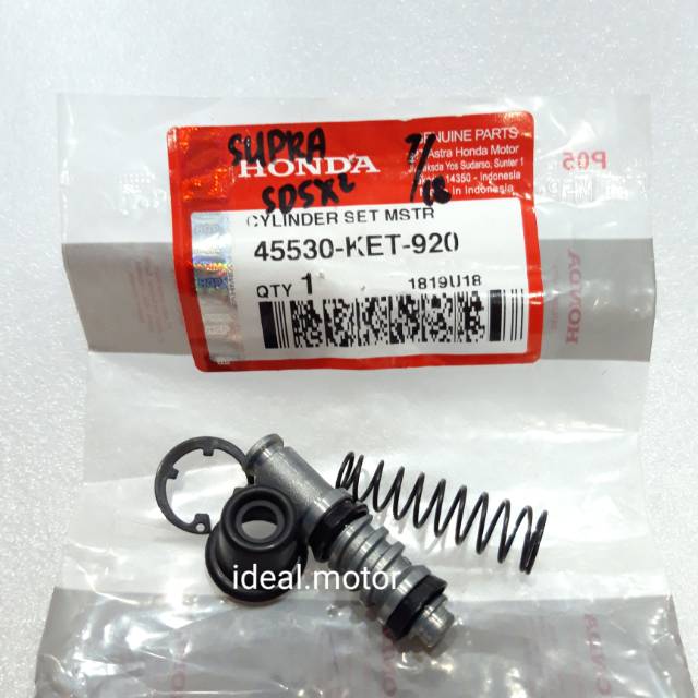 Seal master rem depan SUPRA, Karisma, Supra X 125 original AHM 45530 KET 920