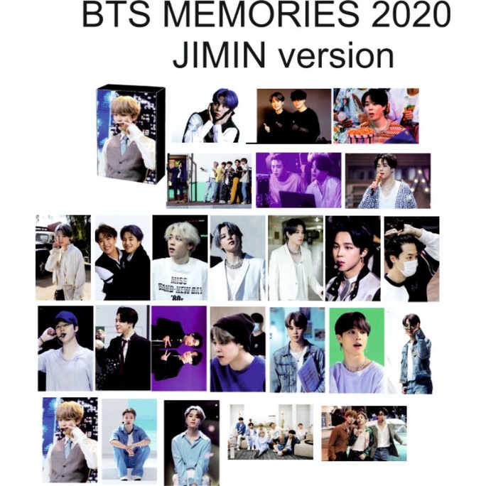 BTS Memories 2020 Photocard Pack 25pc