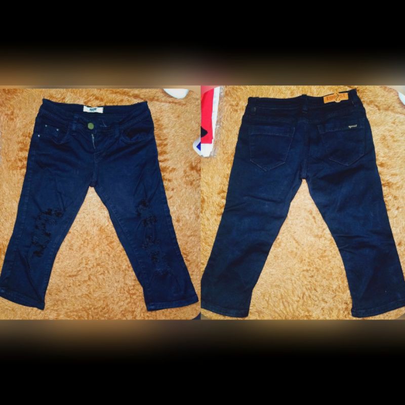 ( Preloved ) Ripped Jeans / Celana Jeans Sobek By Egoist