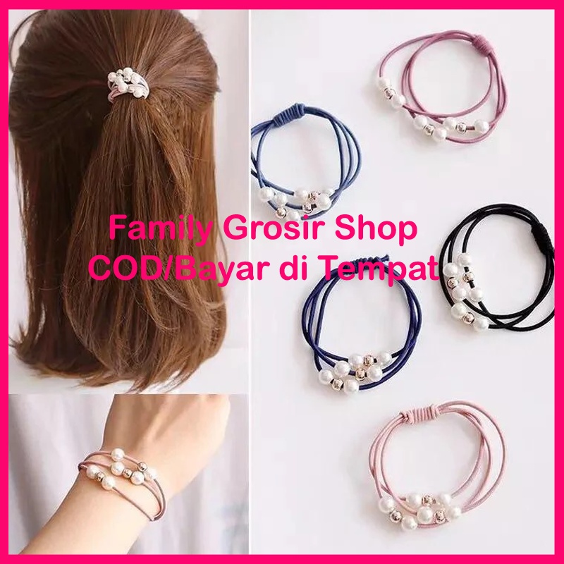 Ikat rambut ala korea body jewerly fashion wanita accessories