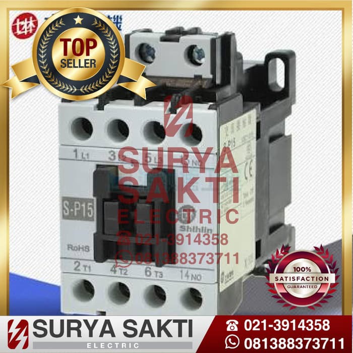 Magnetik kontaktor SHIHLIN SP15 / Contactor 18A S-P15 shinlin
