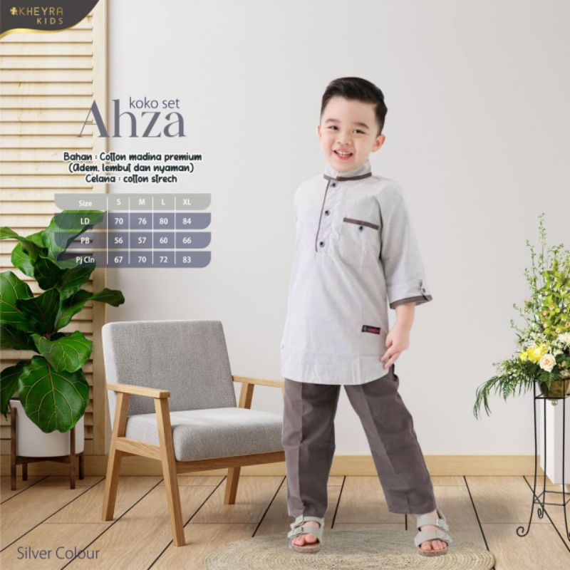KOKO SET AHZA/KOKO ANAK/BAJU MUSLIM ANAK