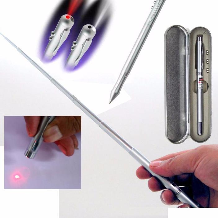 

Update Laser Pen Pointer 6 In 1 Presentasi Antena Bulpen Senter Alat Tulis Baca Sinar Putih Merah Tulis Mur ,.