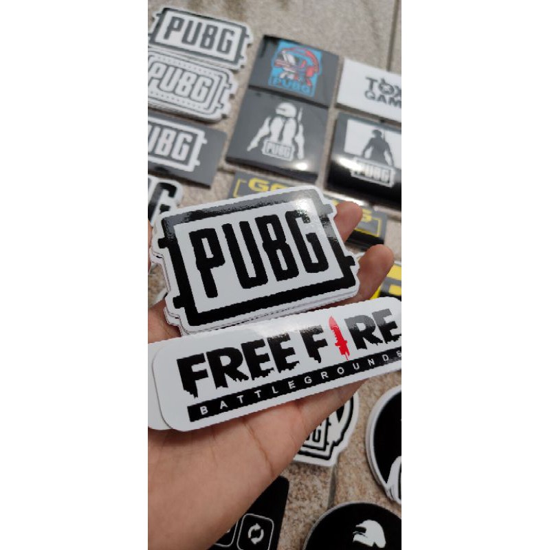 STIKER GAMING/stiker pubg/stiker free fire/stiker mobile legends