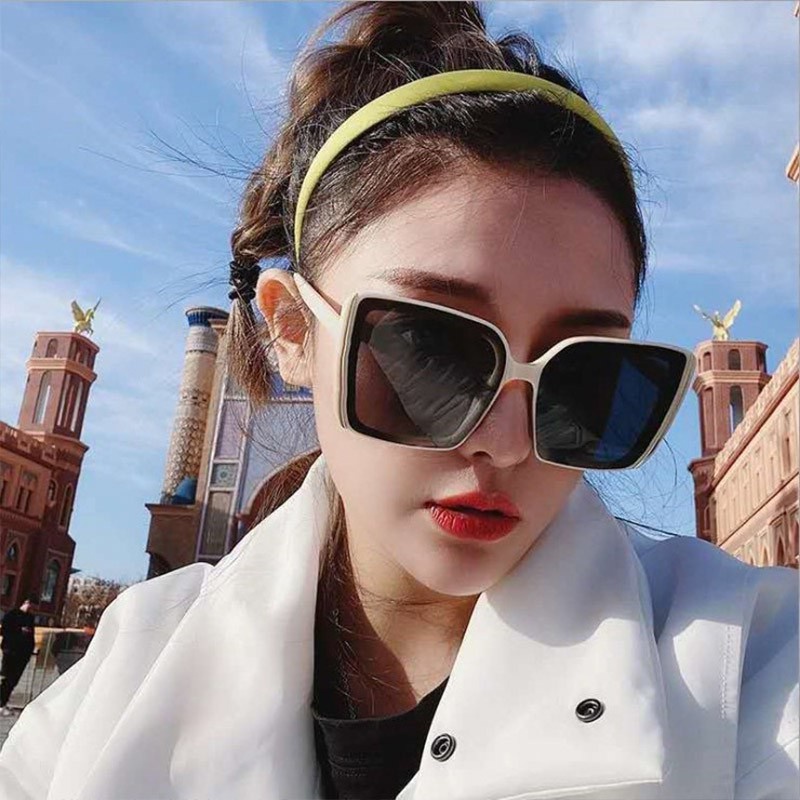 KACAMATA Sunglass GF26 Fashion Oversized Square Kacamata Hitam Wanita/Pria Unisex ACC