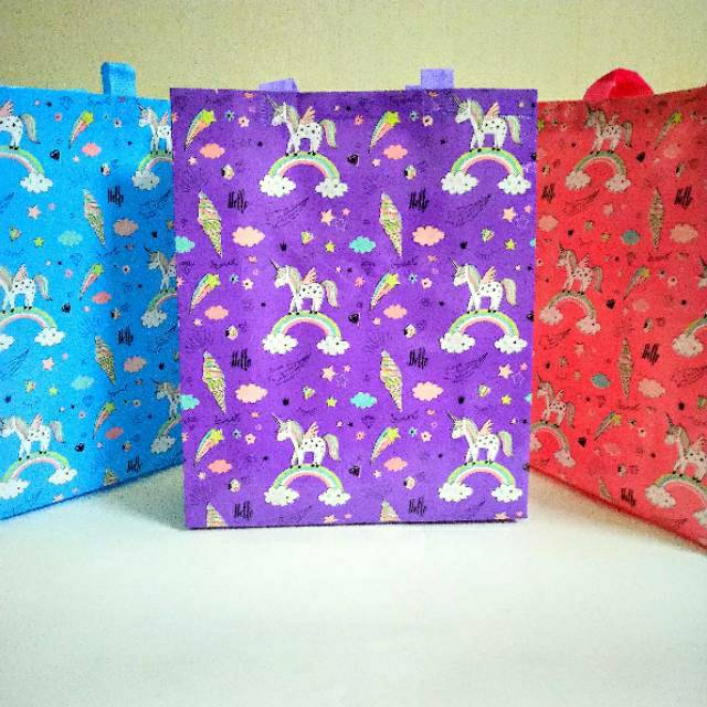 

Goodie Bag Jumbo Unicorn/Tas Snack Unicorn Besar/Tas Bingkisan/Tas Ulang Tahun