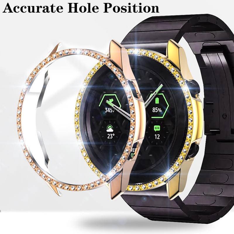 Case Bumper Pelindung Full Cover Samsung Galaxy Watch 3 4 Classic 40mm 41mm 42mm 44mm 45mm 46mm 46mm 40mm 44mm Gear S3