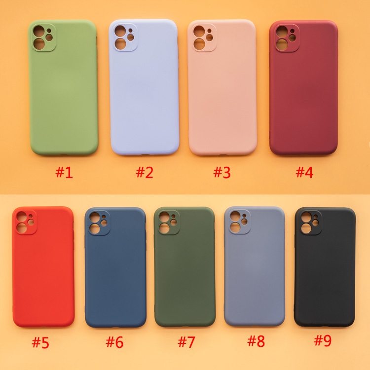 Casing Liquid Silikon Matte Case VIVO S1 Pro Y19 V15 Pro Y11 Y12 Y15 Y17 Y91C Y93 V9 Z1 Pro