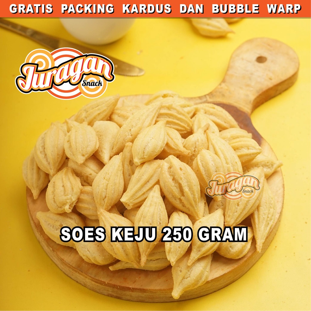 KUE KERING SUS KEJU 250 gram soes snack kiloan makanan ringan jajanan cemilan camilan manis asin murah