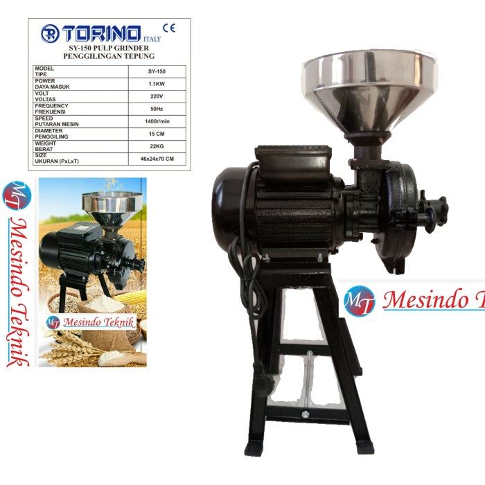 MESIN GILING KOPI TEPUNG BERAS SERBA GUNA