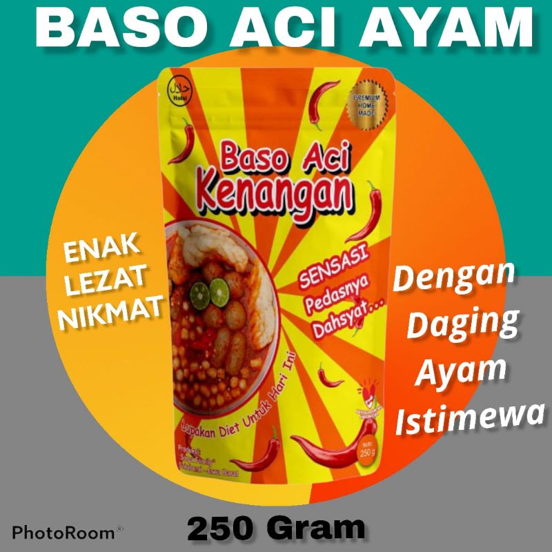 

BASO ACI KENANGAN ISI AYAM JUMBO 250G