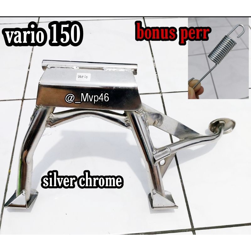 Standar tengah crom chrome vario 125 150 model nth