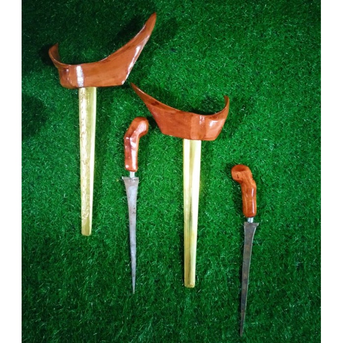 Keris Pengantin/Keris Manten/Adat Jawa (Keris + Kerangkanya)