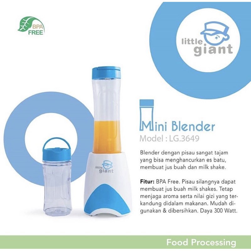 Little Giant Mini Blender LG.3649 / Blender Mpasi anak