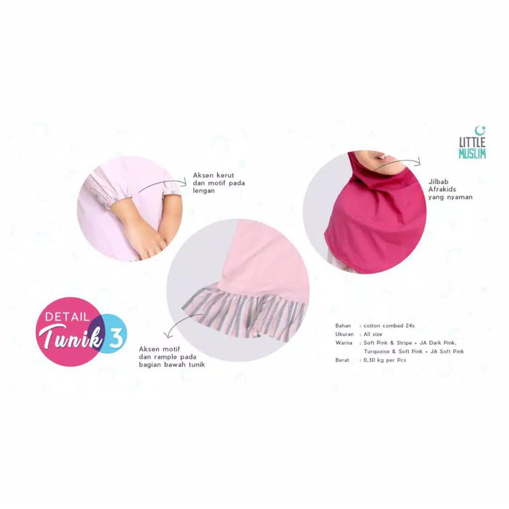 TUNIK SET-3 AFRAKIDS PROMO LM016 &amp; LM017