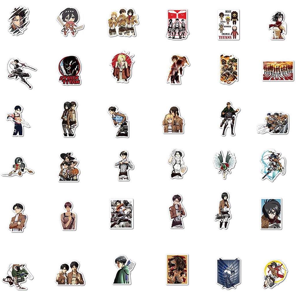 AT012 – Sticker Stiker Anime Attack on Titan / Shingeki no Kyojin  AOT