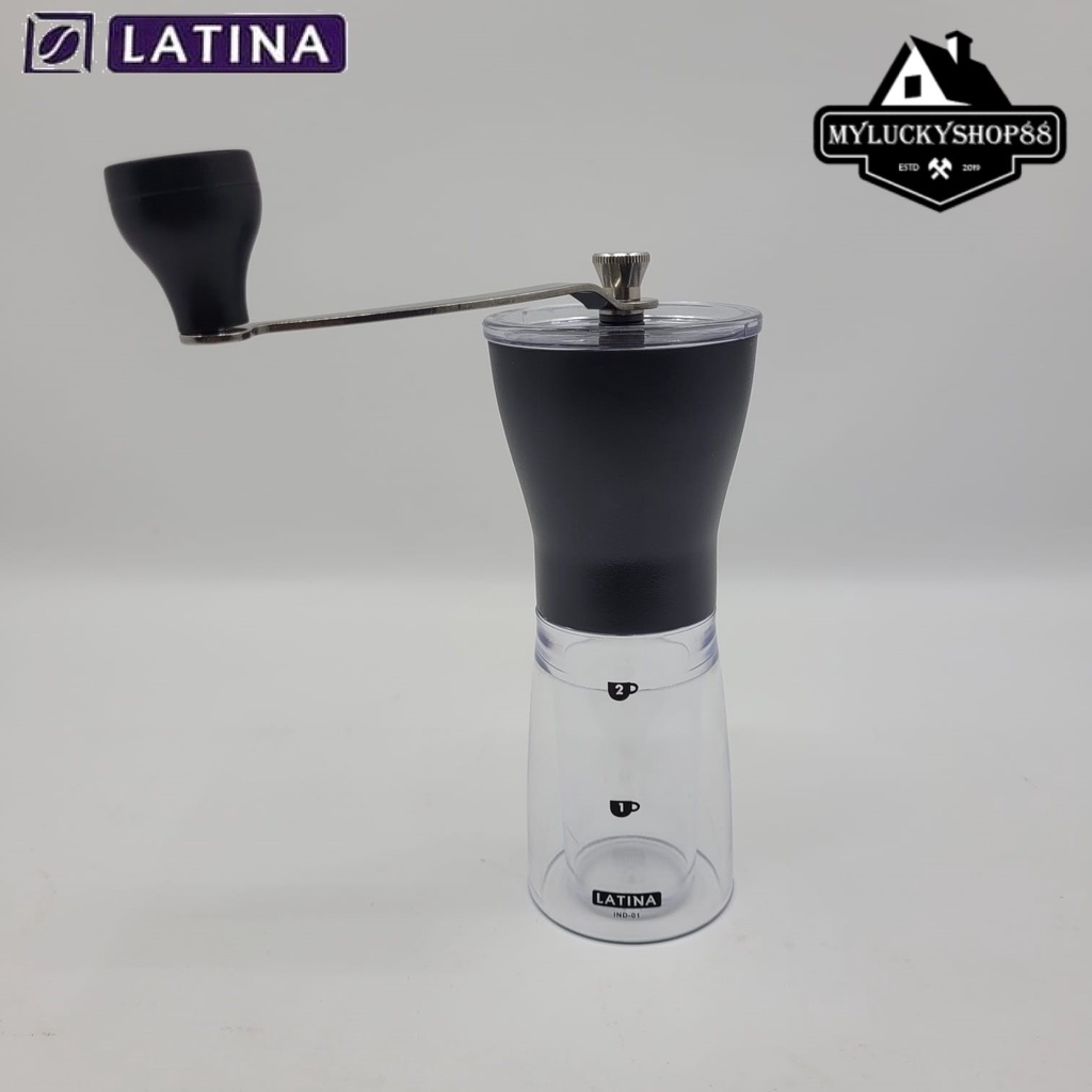 Latina Slimo Coffee Mill IND-01 Grinder Manual - Alat Giling Kopi