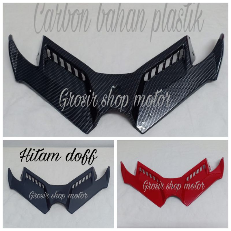 Winglet carbon R15 old v2 / Winglet R15 old v2 - Winglet wingled plastik abs R15 old v2