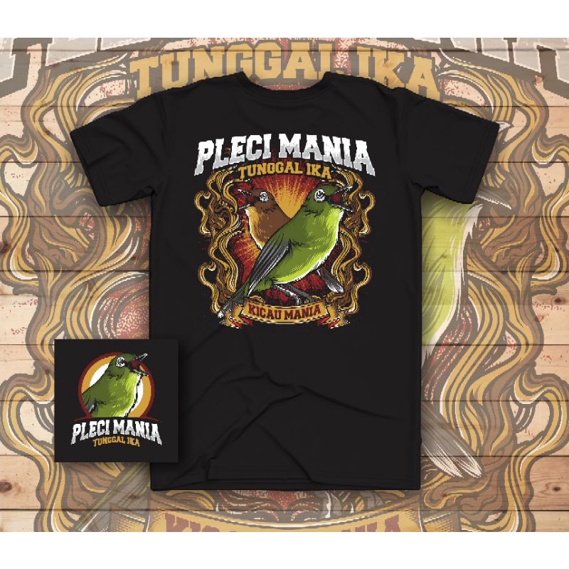KAOS BURUNG PLECI/KAOS KICAU MANIA/KAOS BURUNG