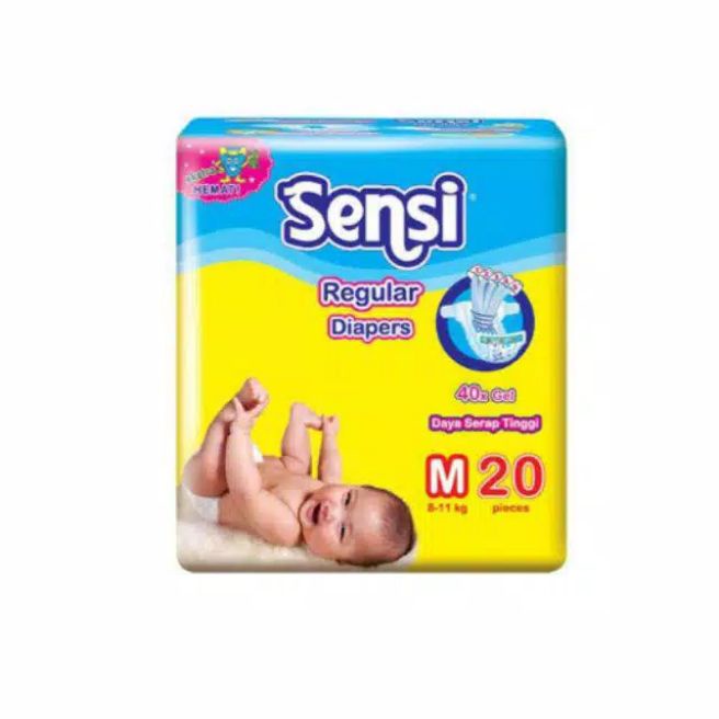 SENSI POPOK BAYI PEREKAT S20//M20//L20