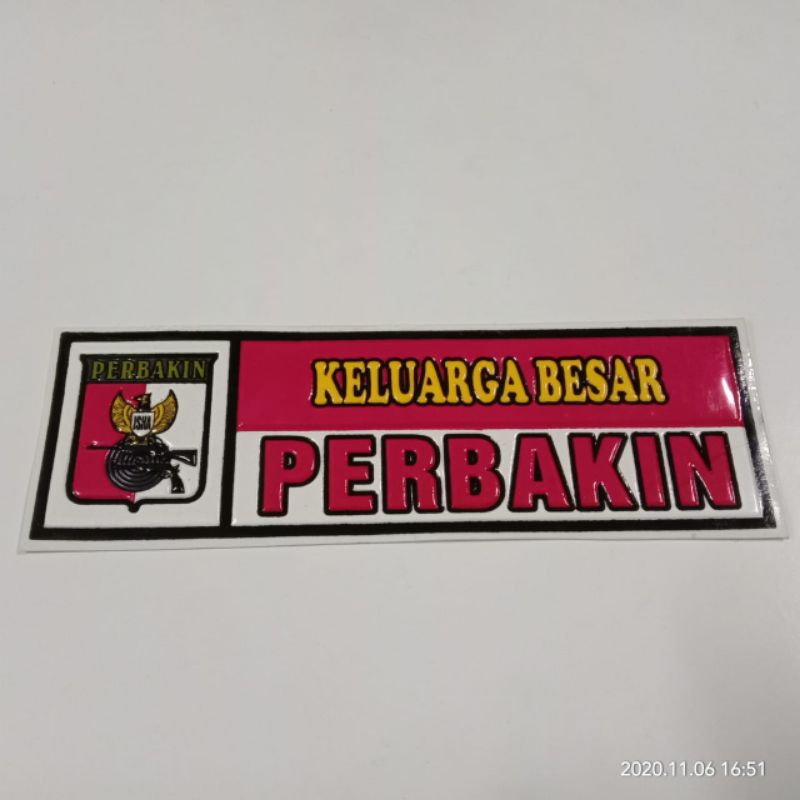 

Stiker Embos Panjang PERBAKIN| Aksesoris Kendaraan dan Craft Stationery