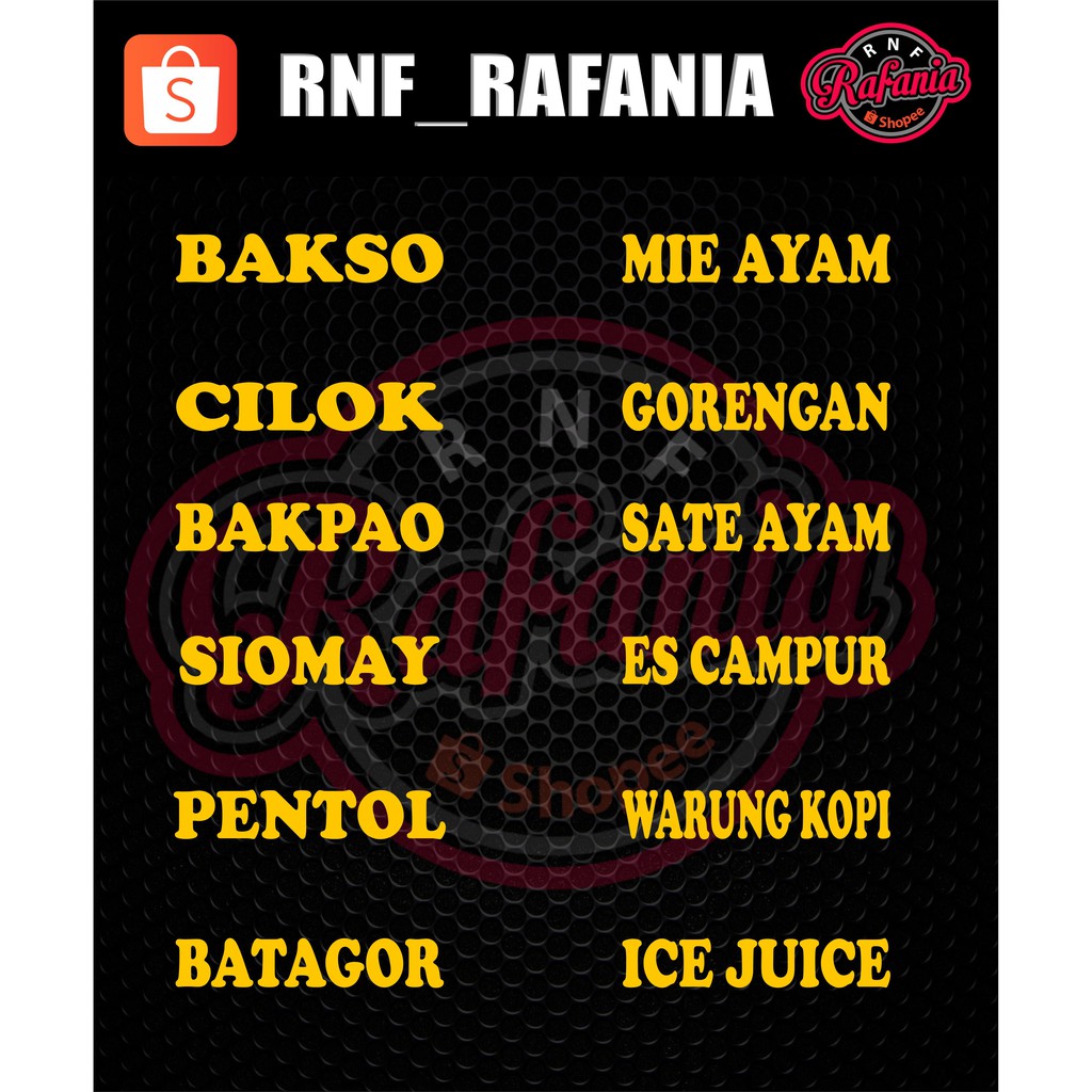 

stiker bakso stiker mie ayam stiker gorengan stiker sate ayam stiker siomay stiker gerobak