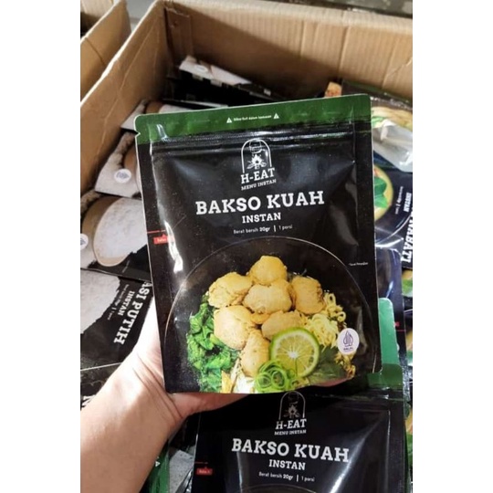 

H-EAT BASO KUAH MAKANAN INSTAN MAKANAN SIAP SAJI MENDAKI GUNUNG DAN TRAVELING