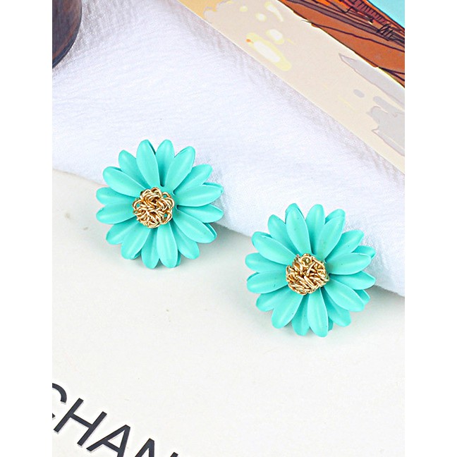 LRC Anting Tusuk Fashion Flower Shape E77246