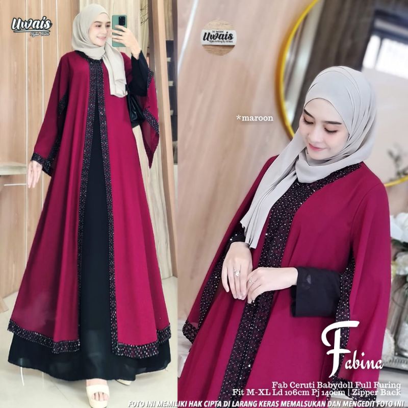 gamis ori brand Uwais