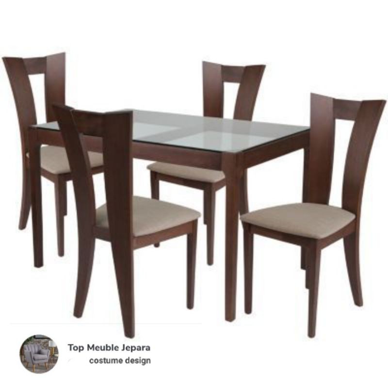 Meja makan minimalis (meja makan jati, meja konsol, meja rias, meja tv, meja kecil )