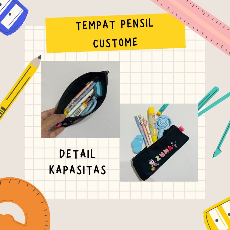 

TEMPAT PENSIL FREE CUSTOM NAMA