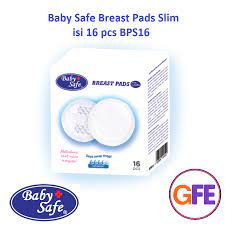 Baby safe Breast Pads isi 16 pcs BPS16/ Bantalan penyerap kelebihan air susu